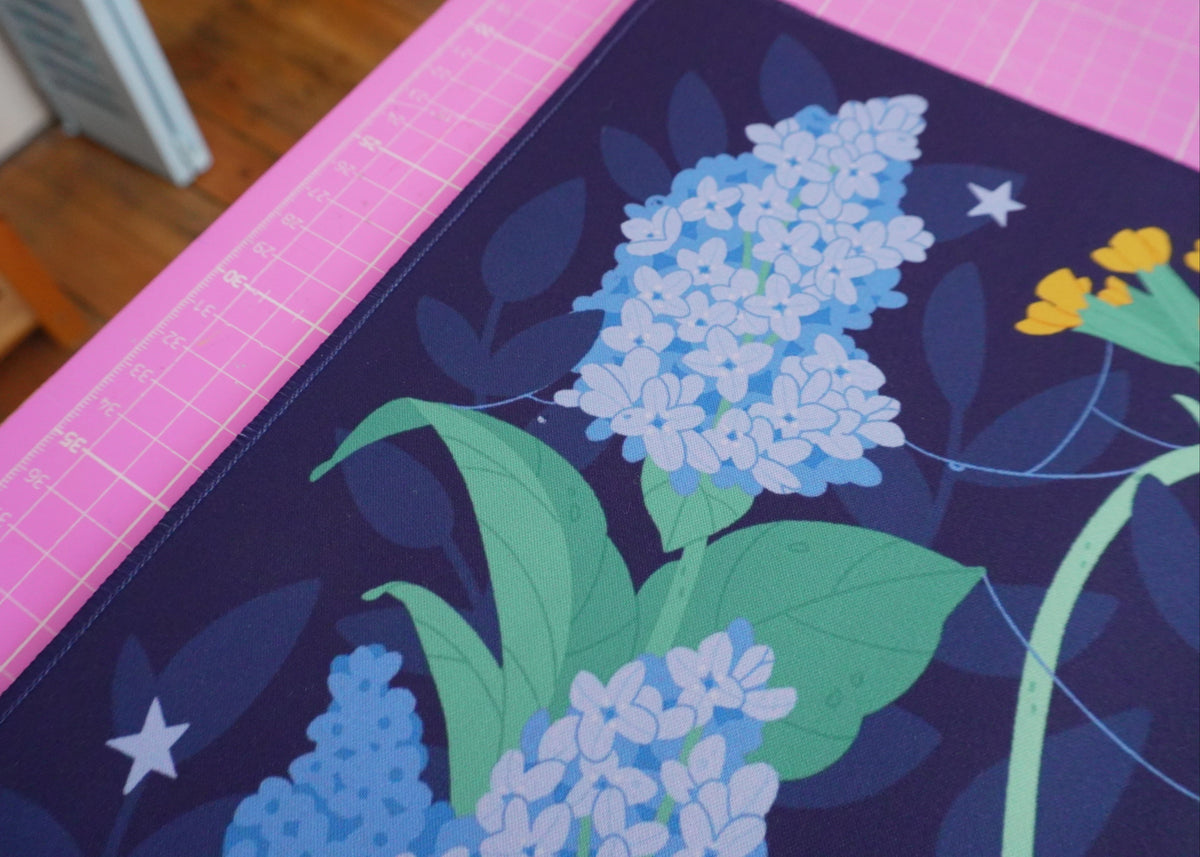 Tapis de Souris Grade B - Mint & Bleu Nuit
