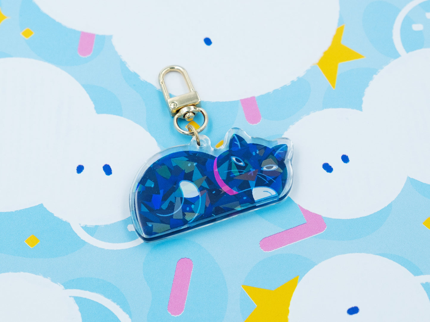 Porte-Clé Chat Noir