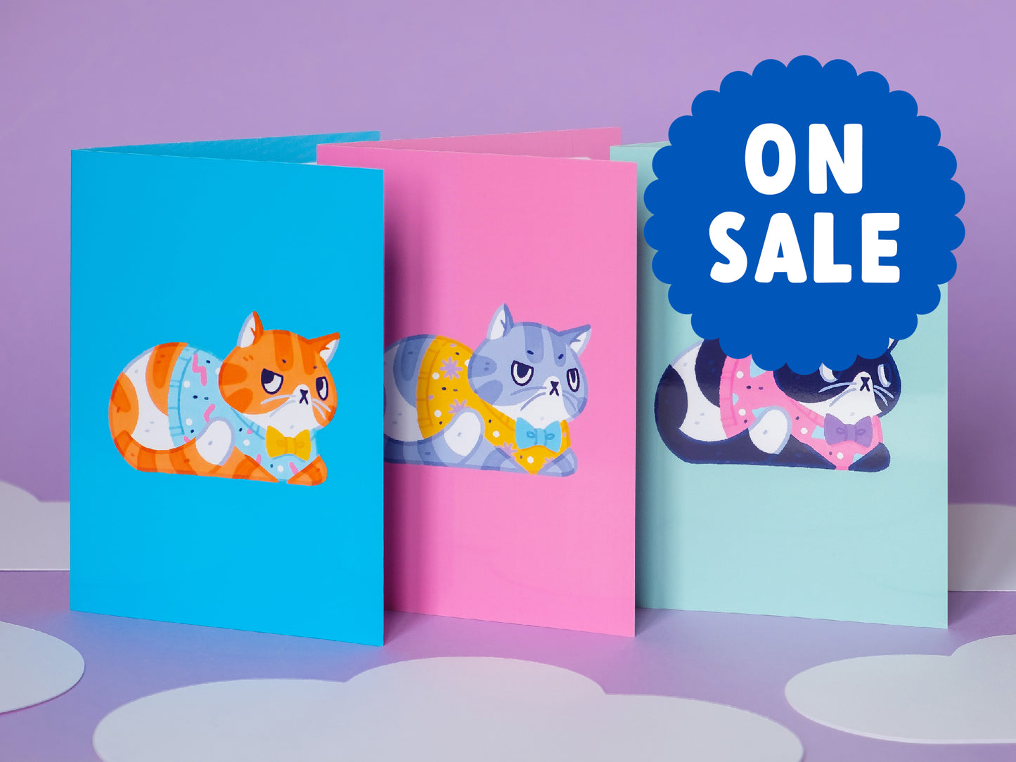 Cartes de Voeux Buttcat