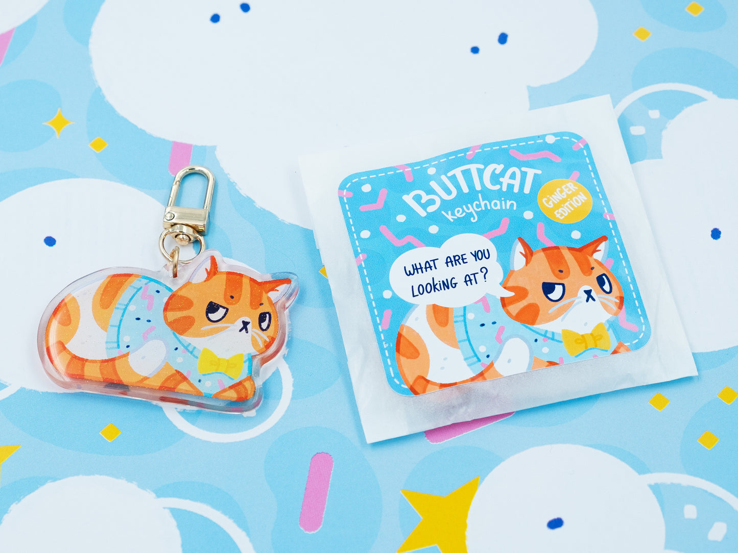 Porte-clés Buttcat