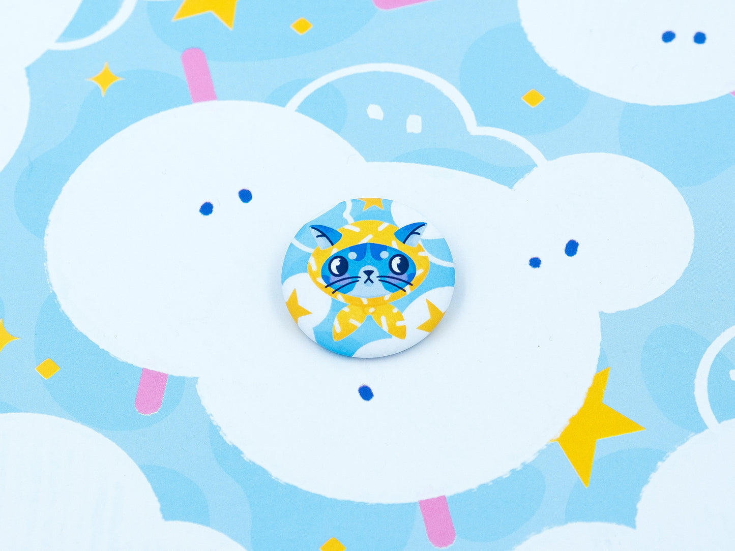 Badges chat et pigeon