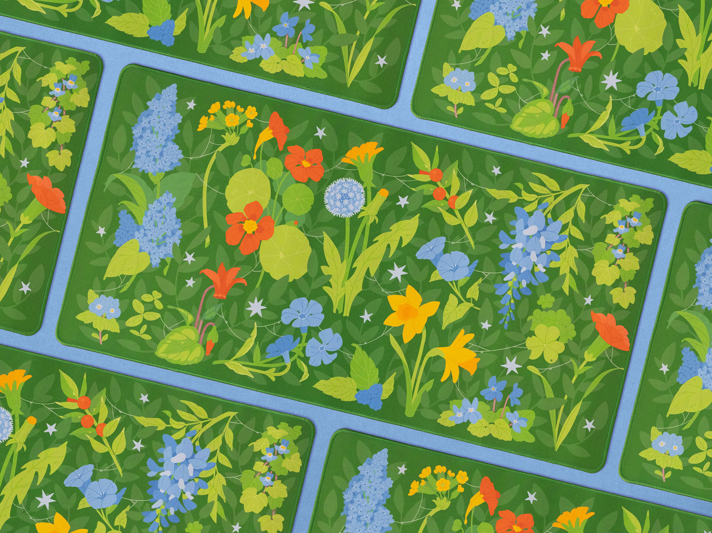 Tapis de Souris Grand Format - Jardin