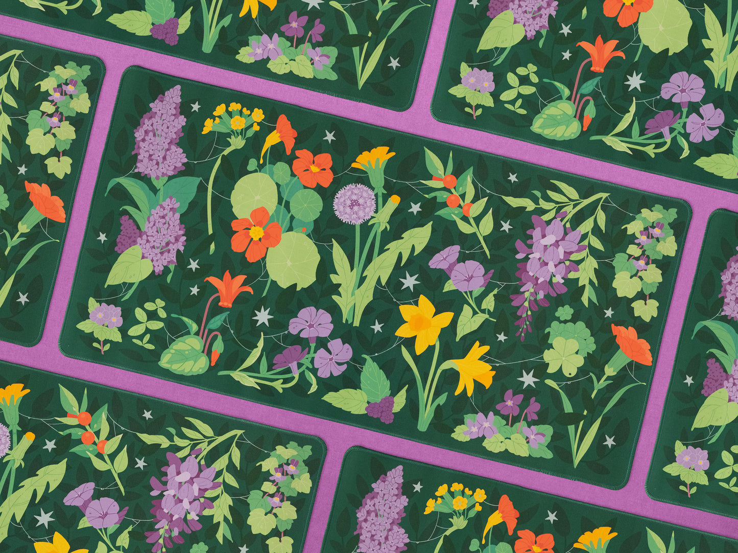 Tapis de Souris Grand Format - Jardin