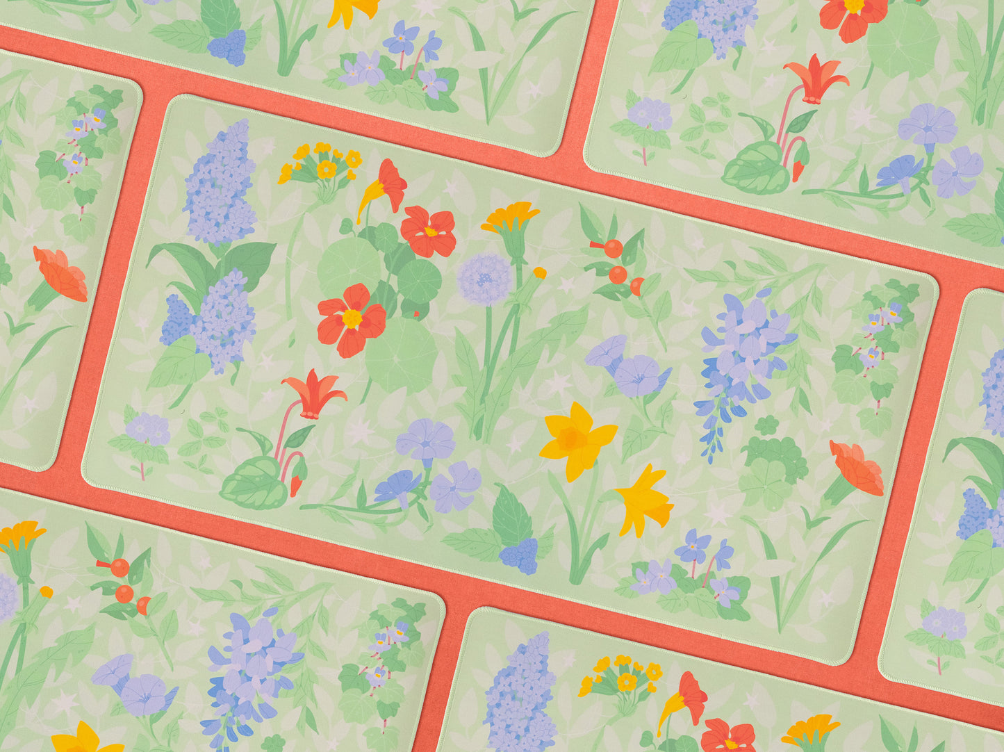 Tapis de Souris Grand Format - Jardin
