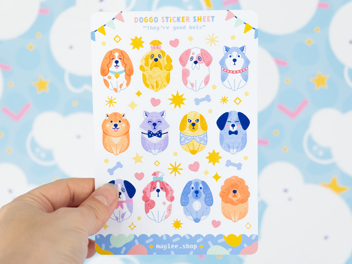Doggo Sticker Sheet
