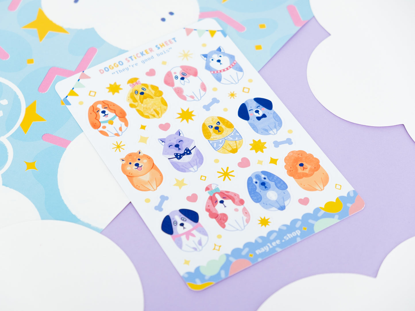 Doggo Sticker Sheet