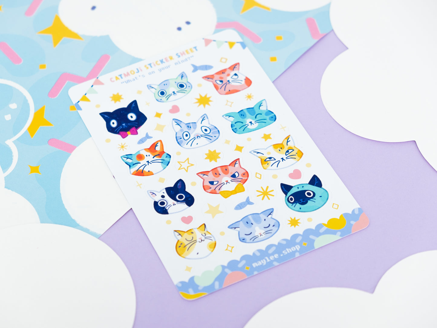 Catmoji Sticker Sheet