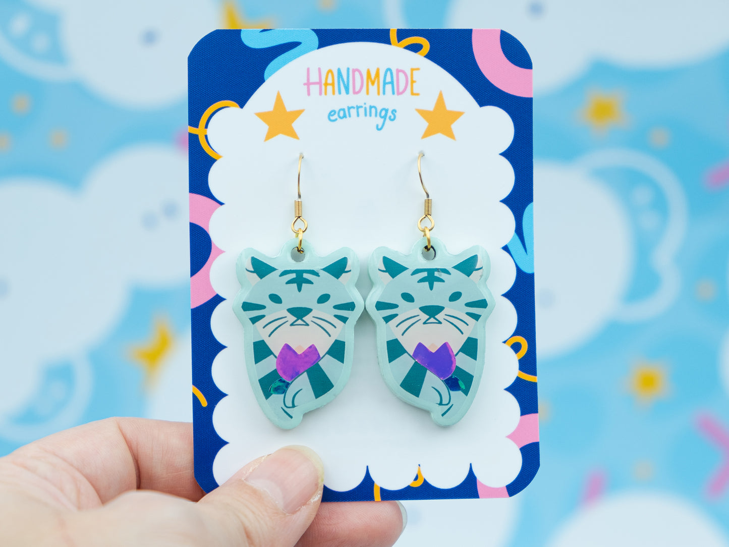 Boucles D'oreilles Tigre