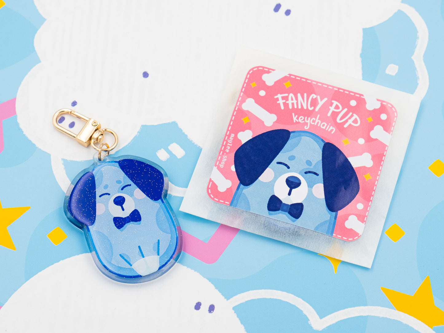 Porte-clés Fancy Pup