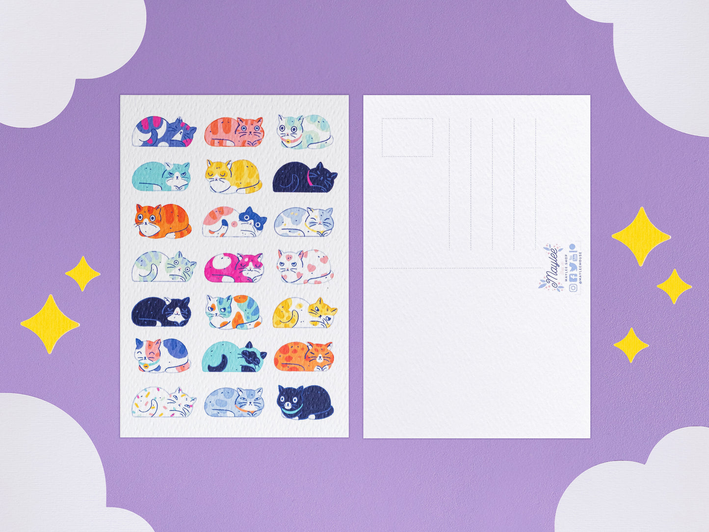 Cats Print