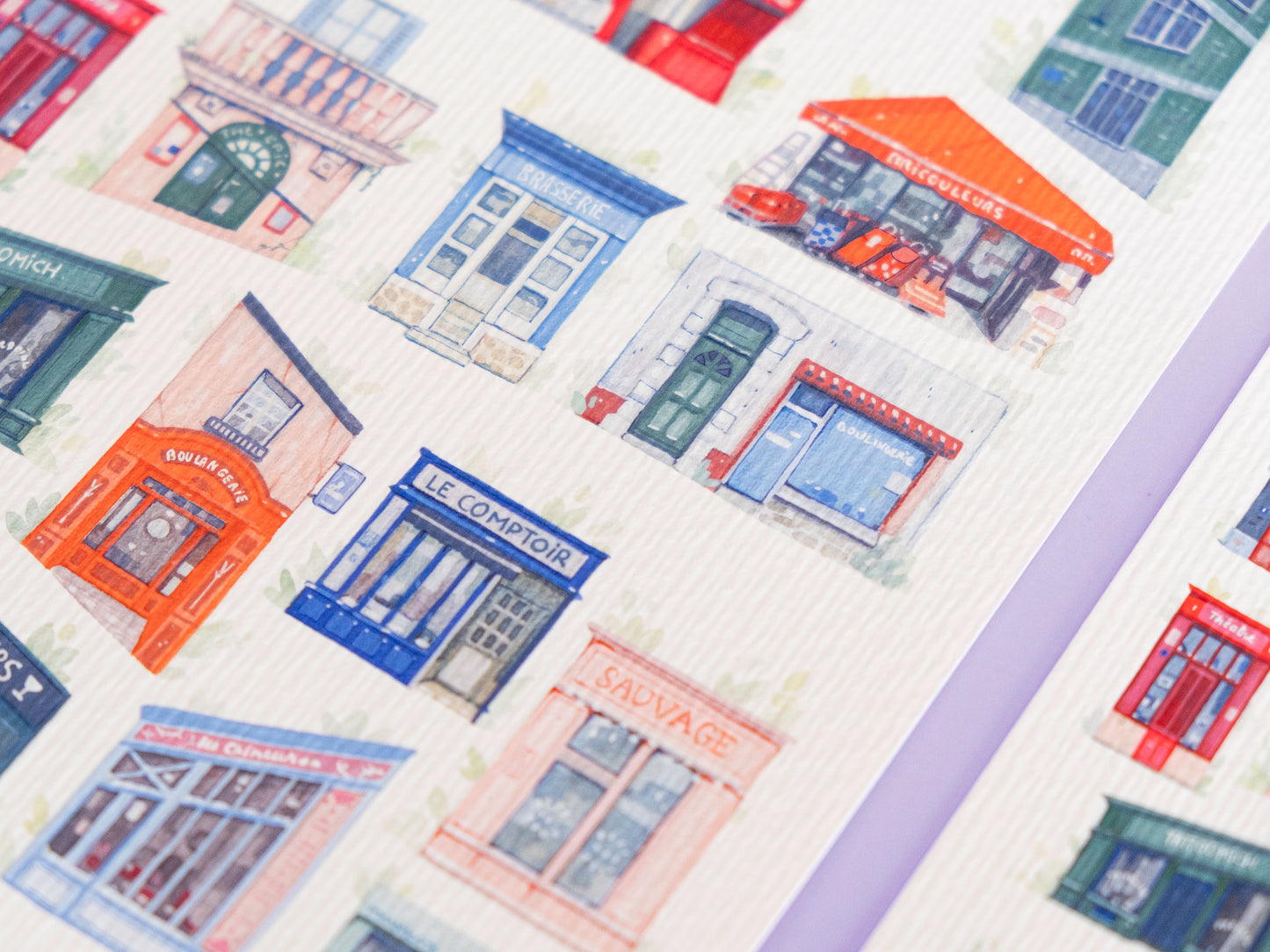 Les Façades - Large Print