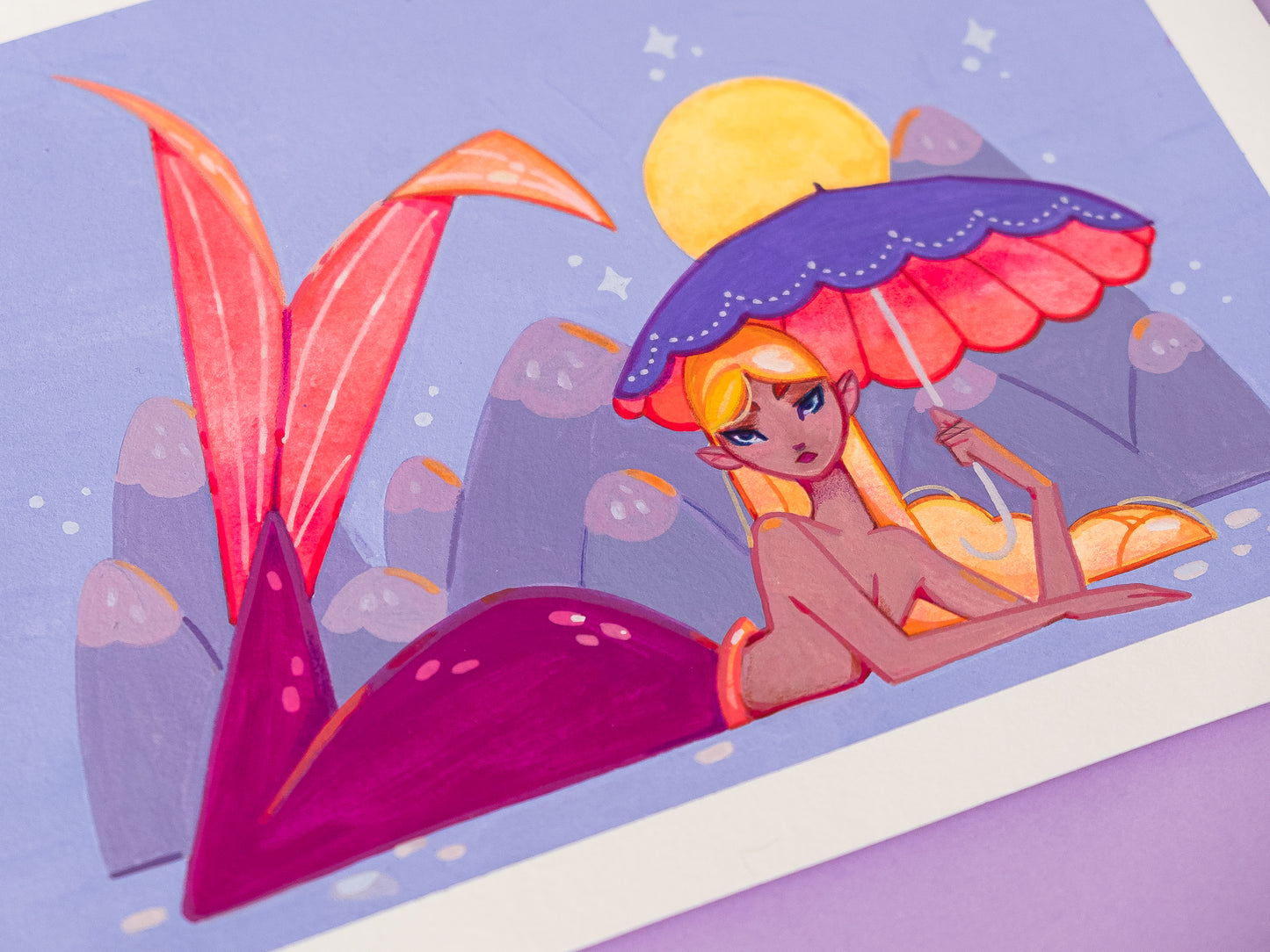 Umbrella Mermaid Original