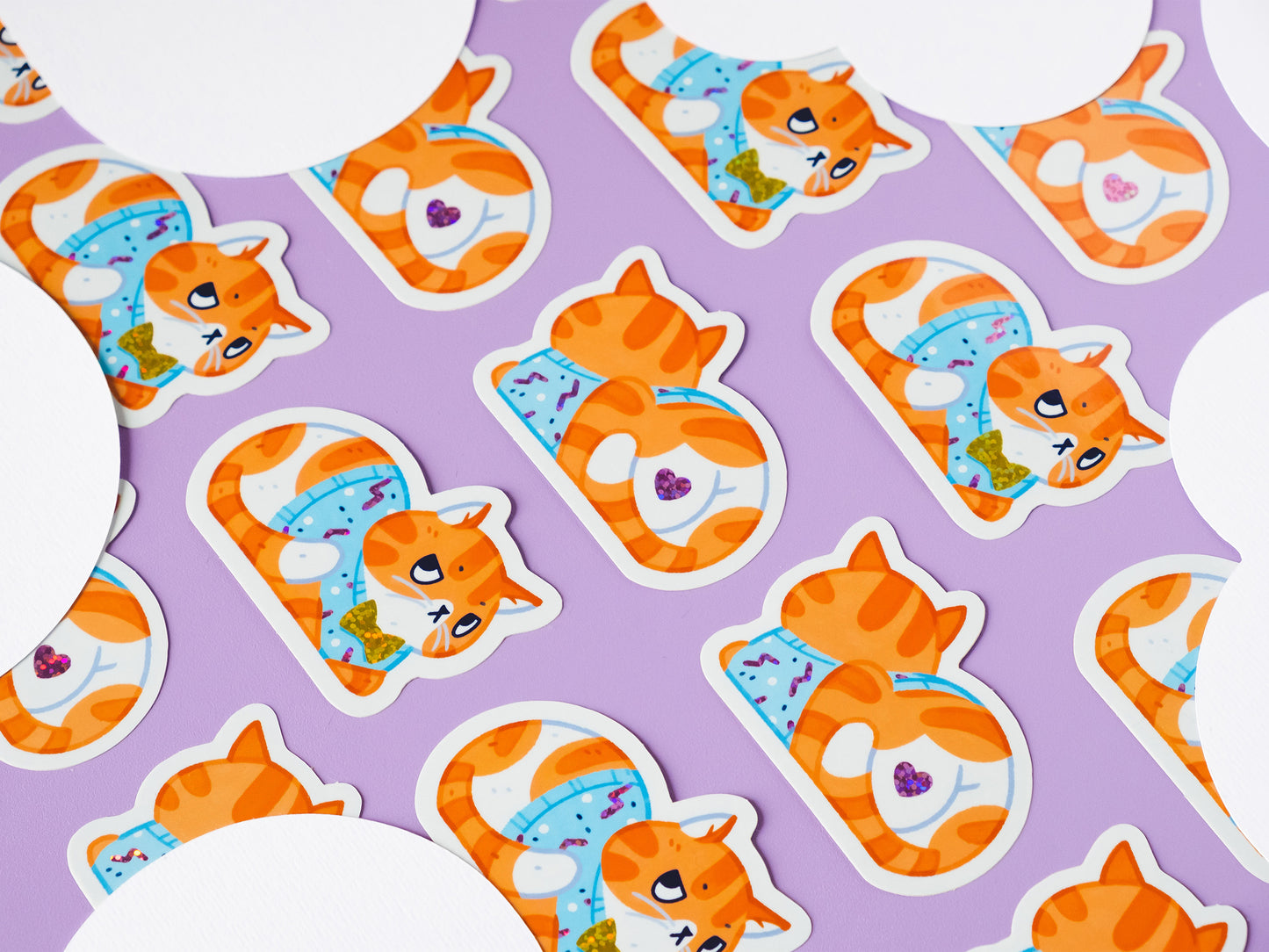 Buttcat Stickers