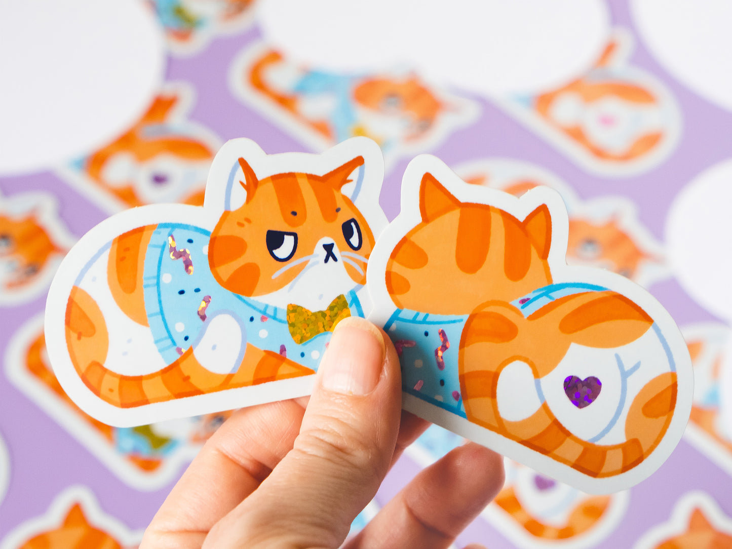 Buttcat Stickers
