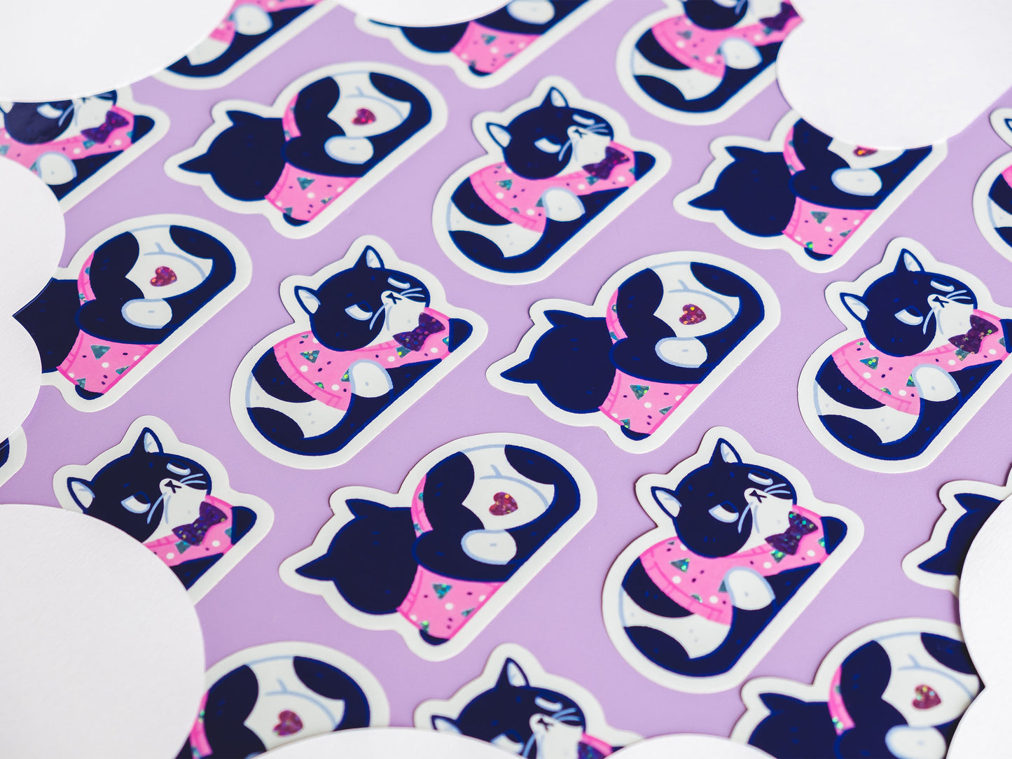 Buttcat Stickers