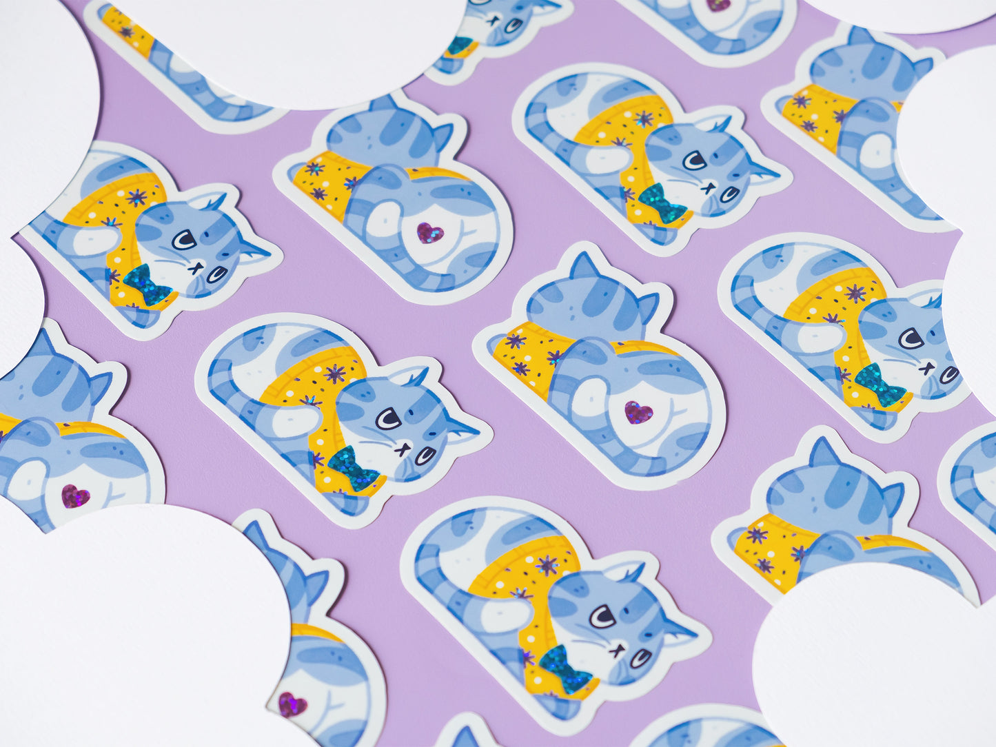 Buttcat Stickers