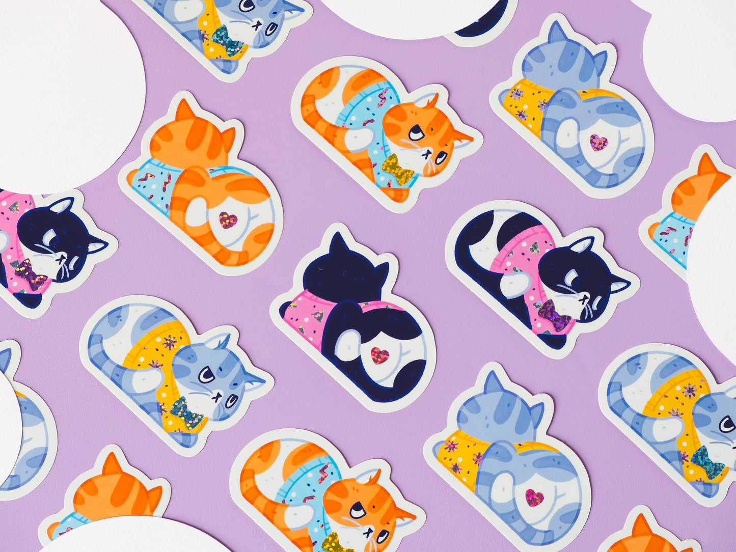 Buttcat Stickers