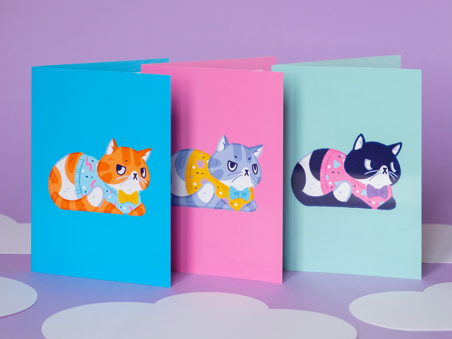 Cartes de Voeux Buttcat