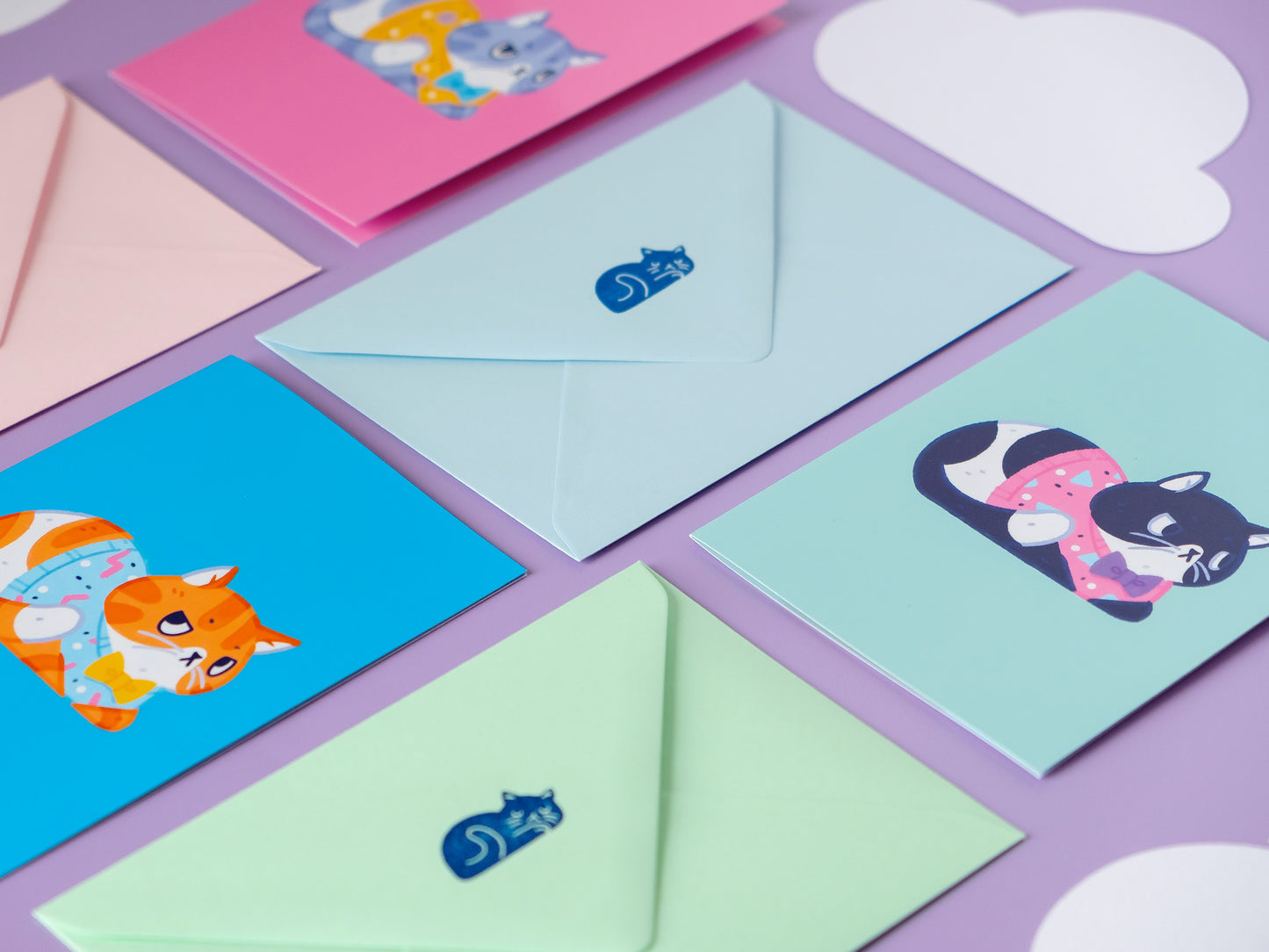 Cartes de Voeux Buttcat