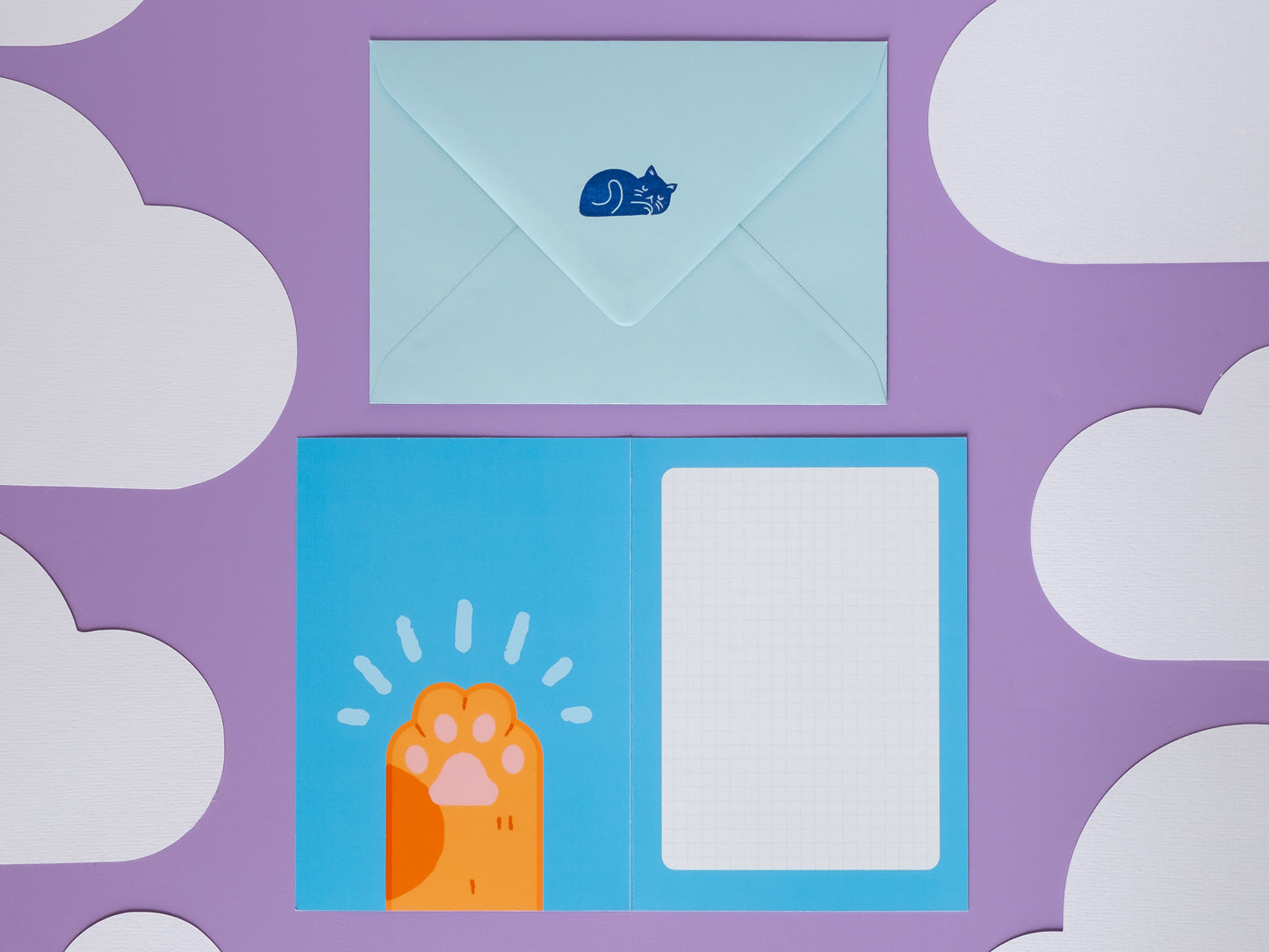 Cartes de Voeux Buttcat
