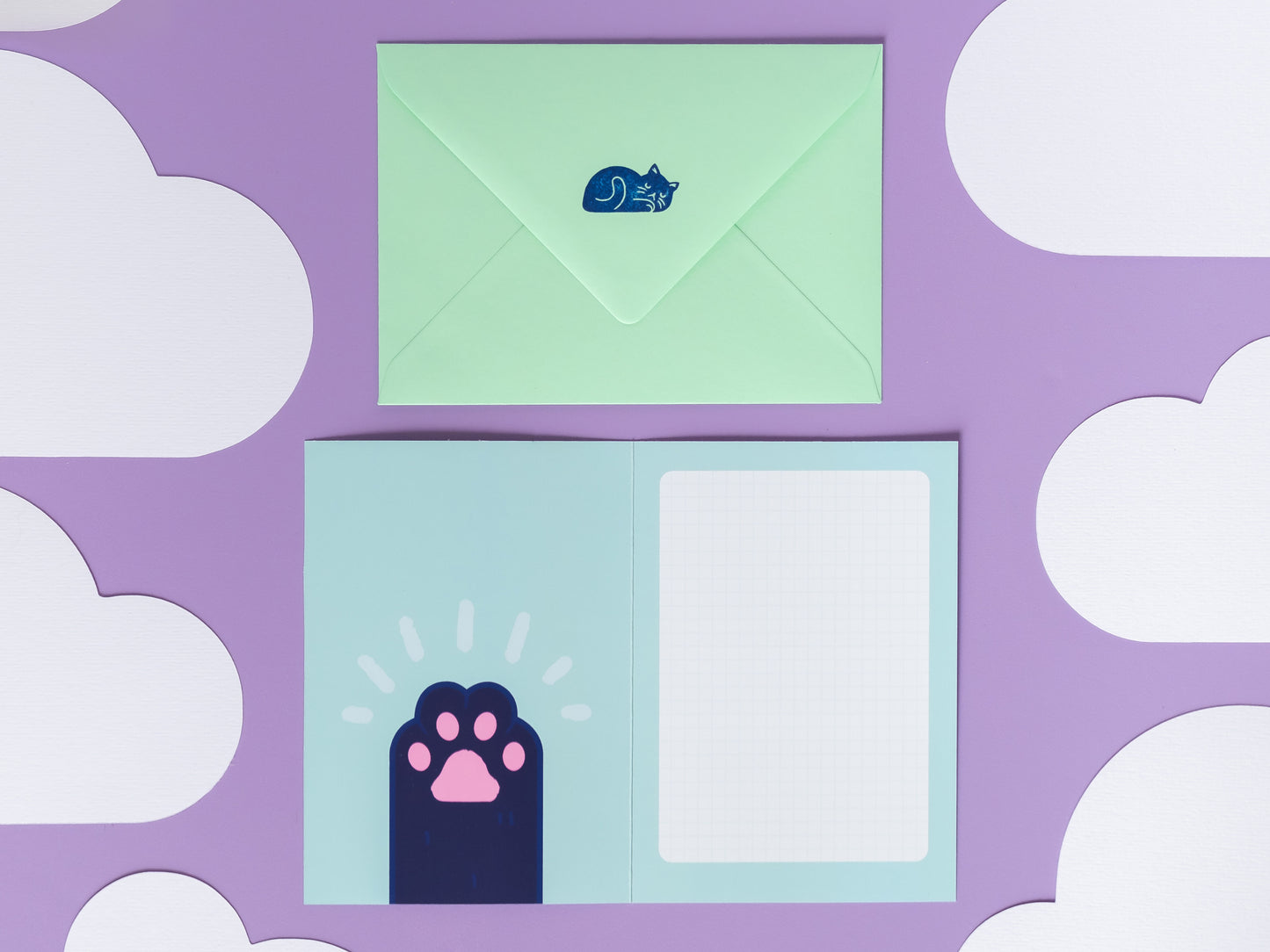 Cartes de Voeux Buttcat