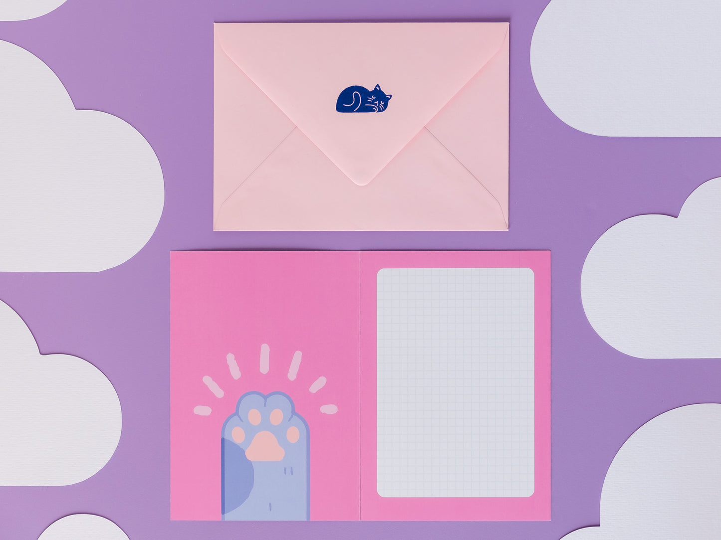 Cartes de Voeux Buttcat