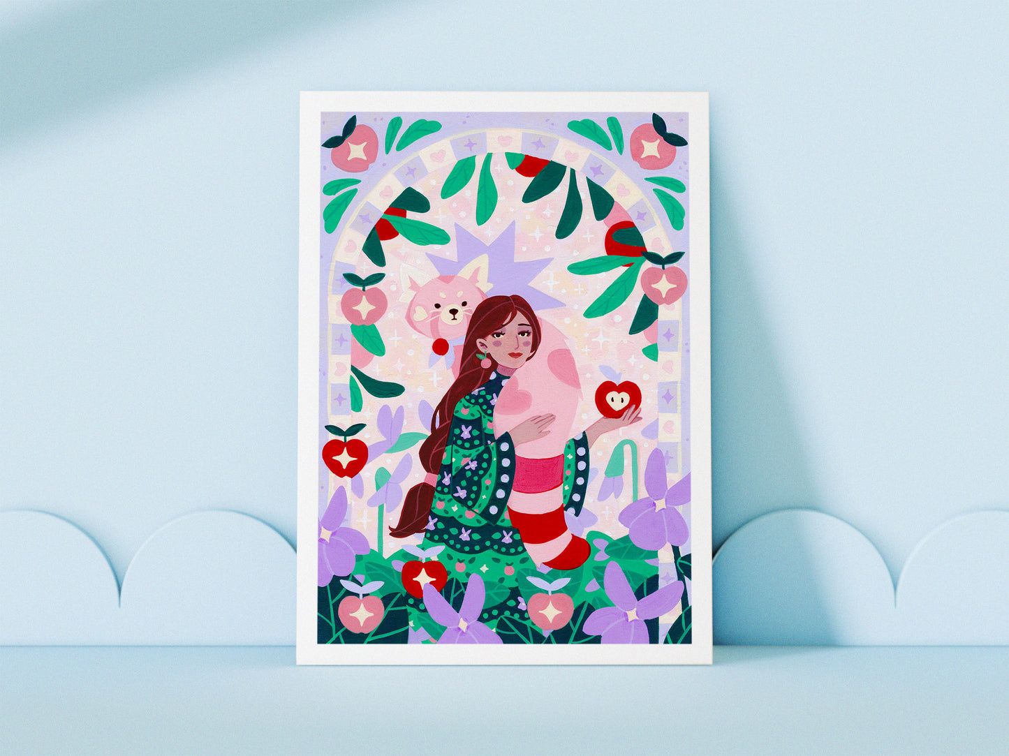 Love Apple Poster
