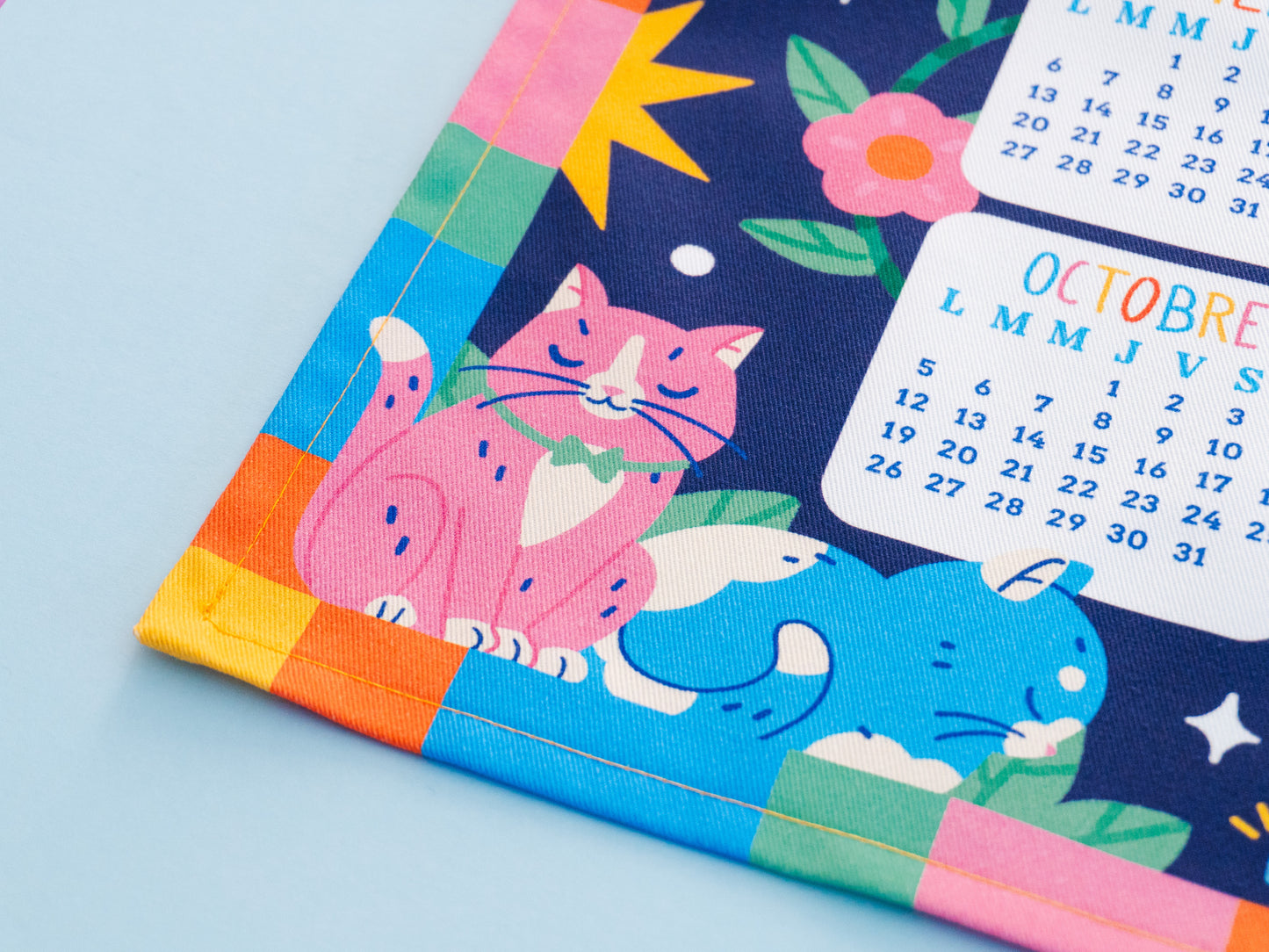 2026 Calendar Tea Towel