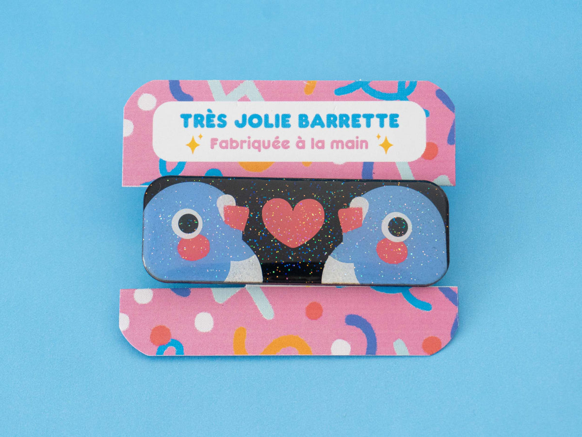 Pigeon Hair Clips