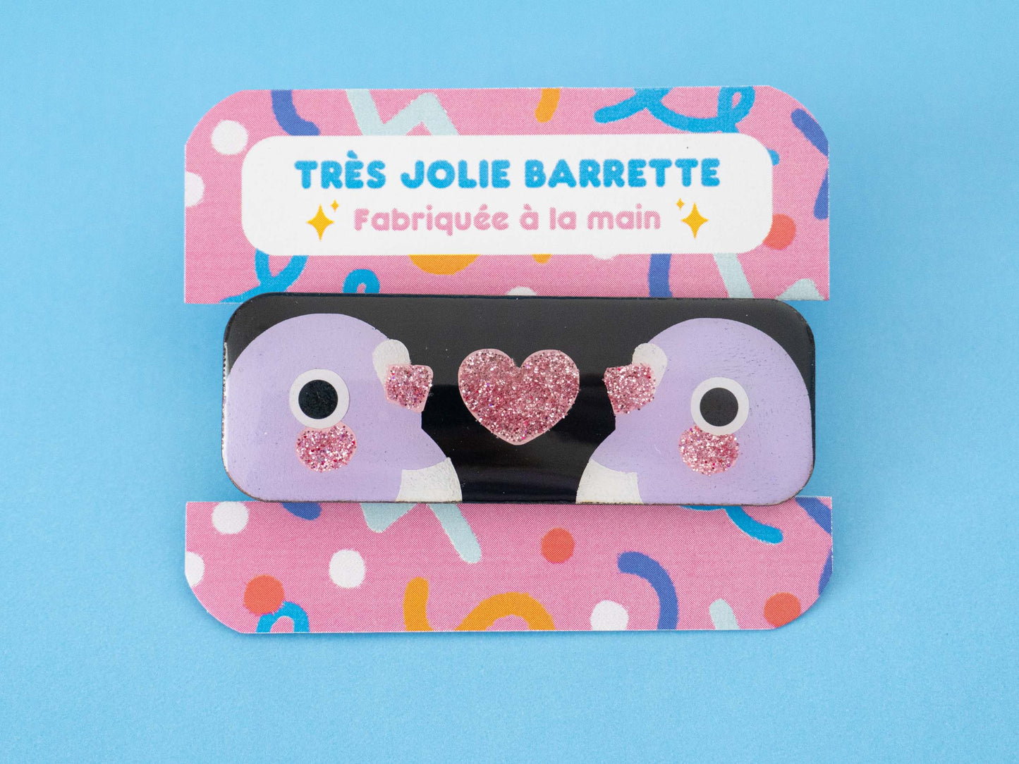 Pigeon Hair Clips
