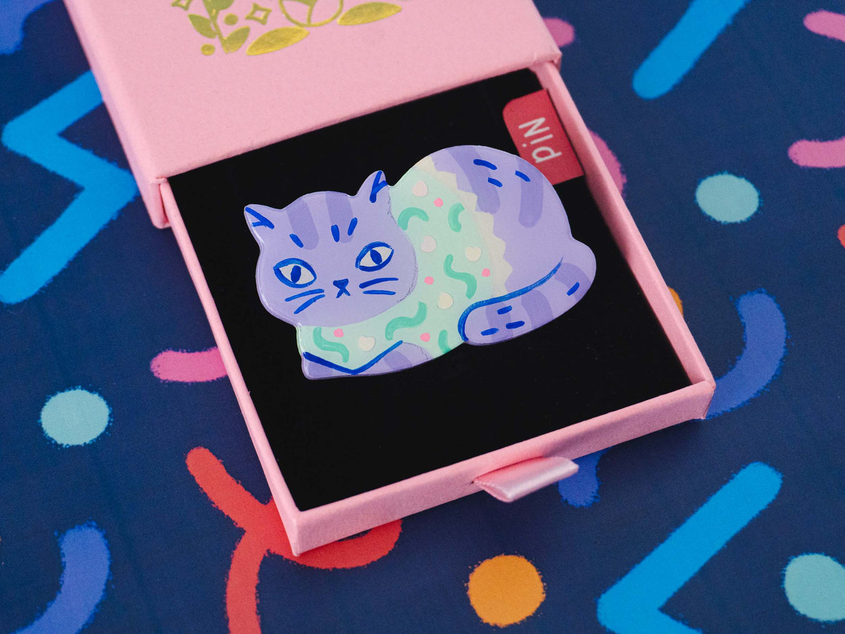 Cat Magnets & Pins