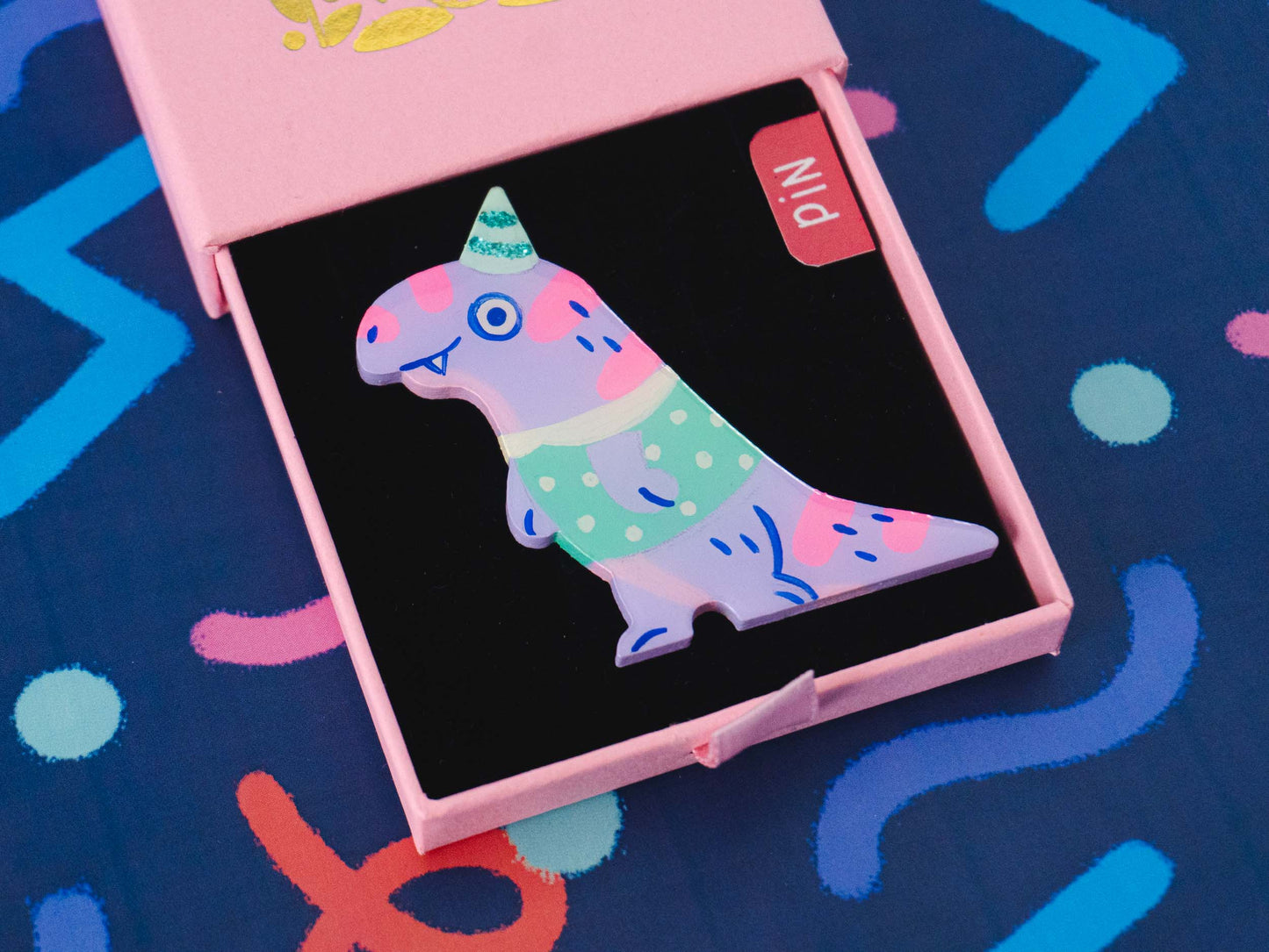 Party Dinos Magnets & Pins