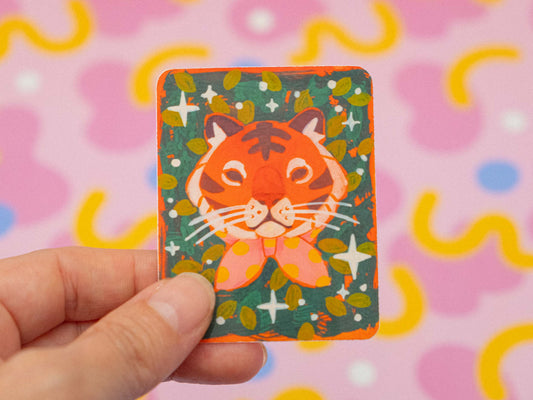 Tiger Charm Sticker