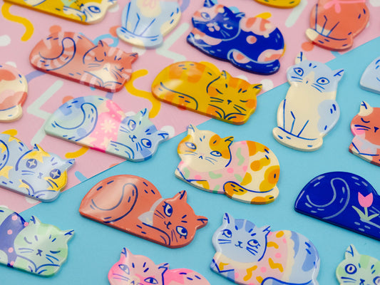 Cat Magnets & Pins