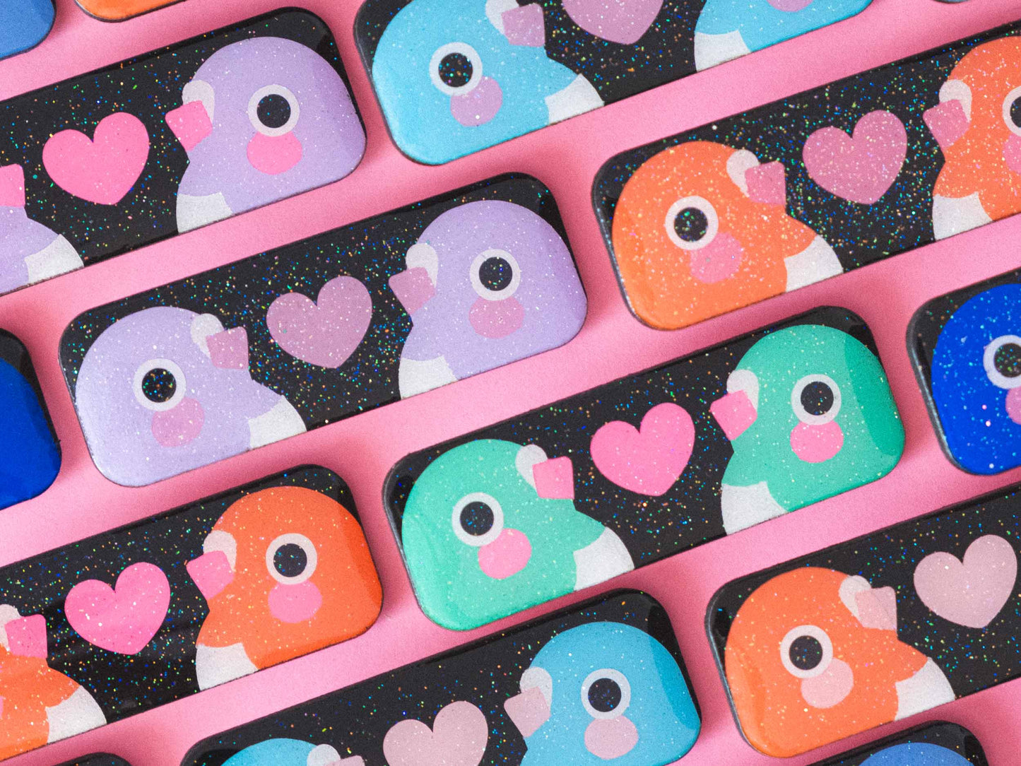Pigeon Hair Clips