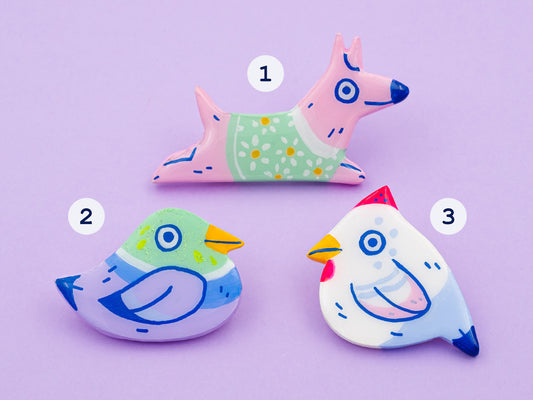 Animal Pin's and Magnets