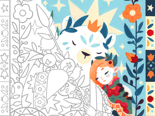 Rebirth - Coloring Page