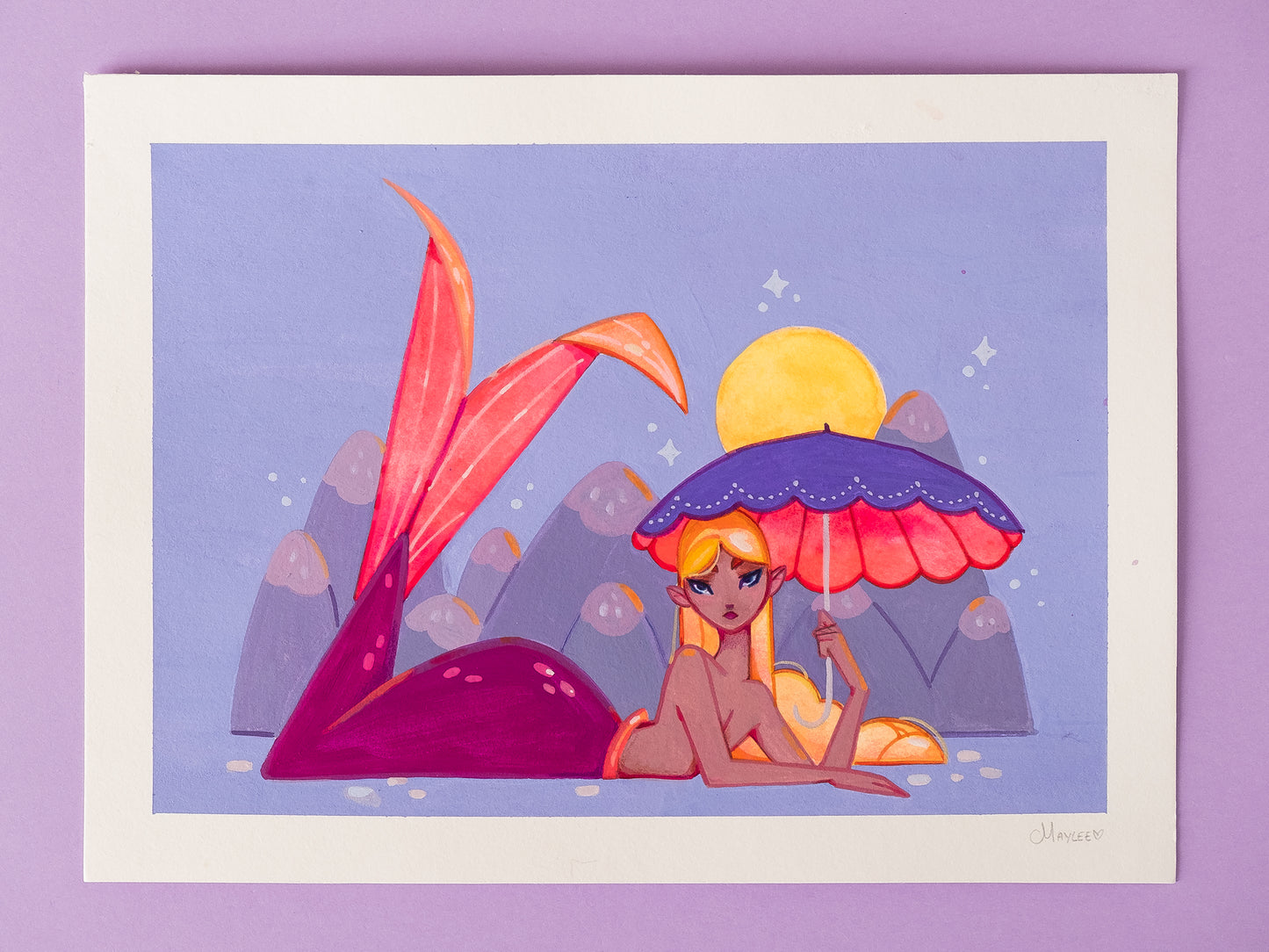 Umbrella Mermaid Original