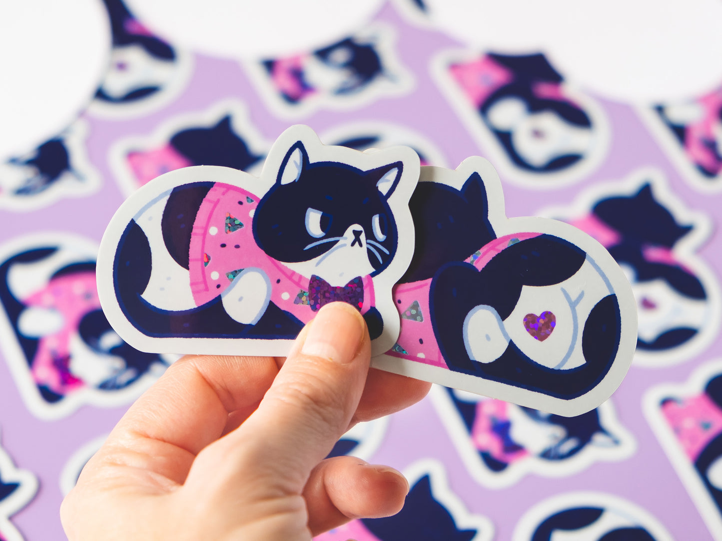 Buttcat Stickers
